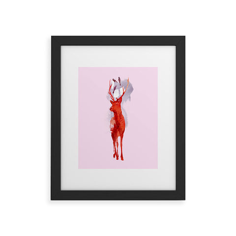 Robert Farkas Useless Deer Framed Art Print