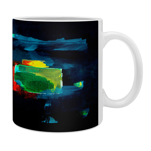 Robin Faye Gates Abstract Blue 1 Coffee Mug