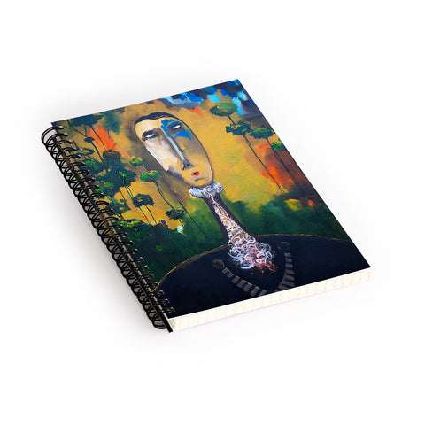 Robin Faye Gates Forest For Trees Spiral Notebook