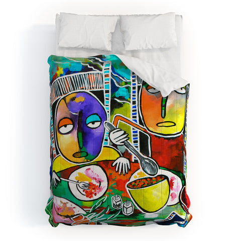 Robin Faye Gates I Should Give Relish A Try Comforter