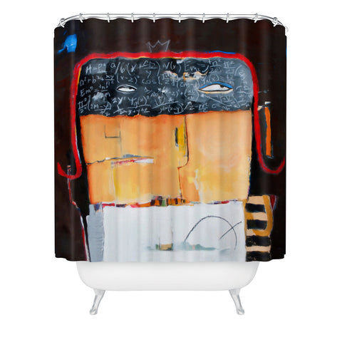 Robin Faye Gates I Was Told There Would Be No Math Shower Curtain
