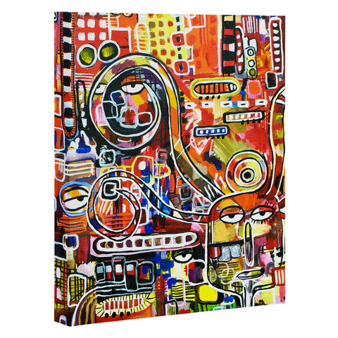 Robin Faye Gates It Came From Detroit Art Canvas