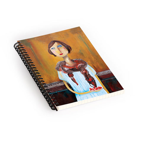 Robin Faye Gates Mary And Larry Spiral Notebook
