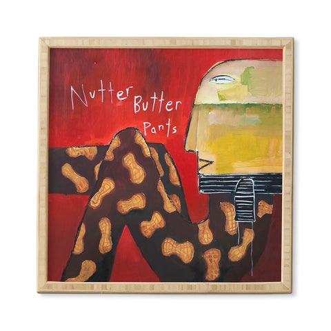 Robin Faye Gates Nutter Butter Pants Framed Wall Art