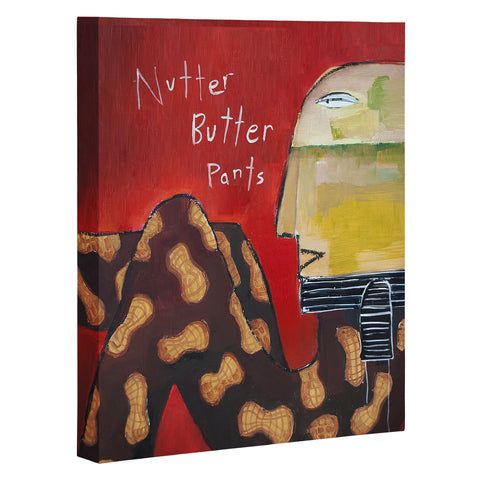 Robin Faye Gates Nutter Butter Pants Art Canvas