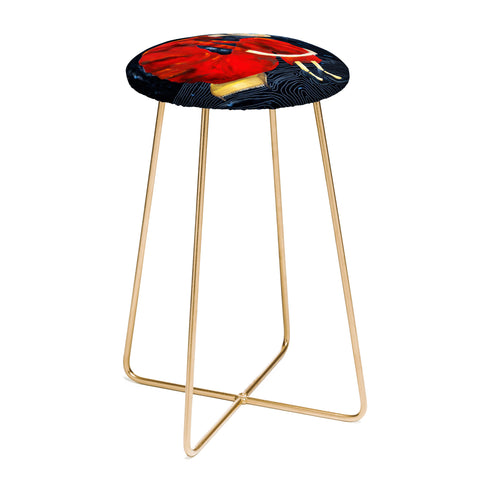 Robin Faye Gates On Top Of The World Counter Stool