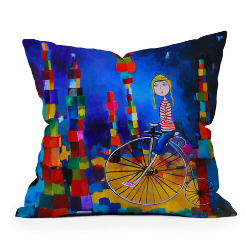 Robin Faye Gates Out Of Bounds Throw Pillow