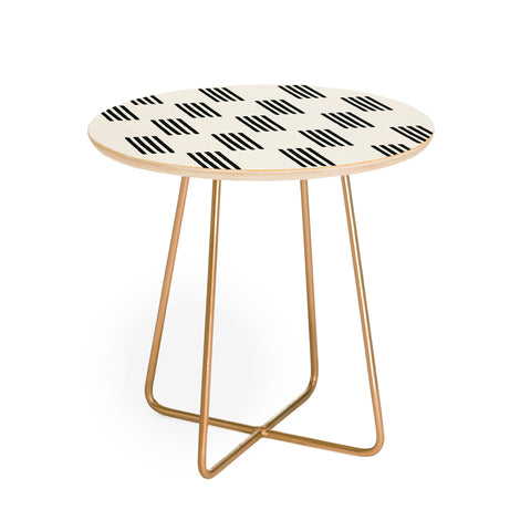 Rose Beck Formation Round Side Table