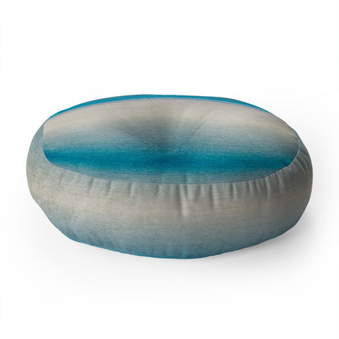 RosebudStudio Blue Fade Floor Pillow Round