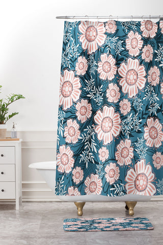 RosebudStudio Charming Shower Curtain And Mat