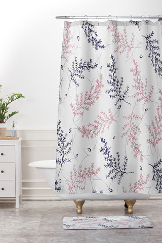 RosebudStudio Comfort Shower Curtain And Mat