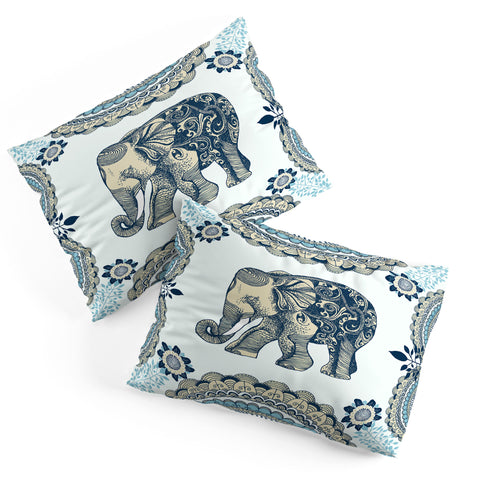 RosebudStudio Elephants Never Forget Pillow Shams