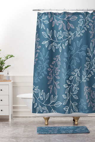RosebudStudio Natures Beauty Shower Curtain And Mat