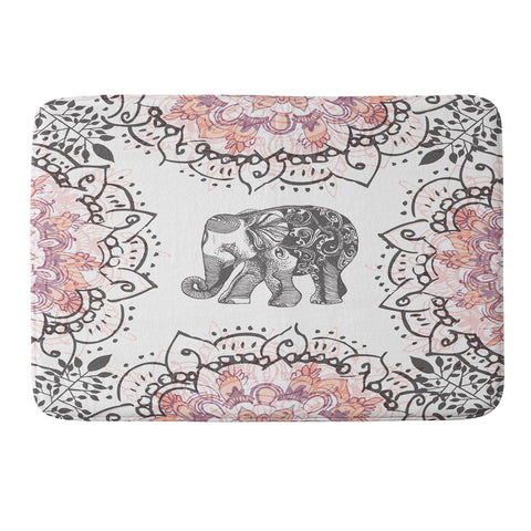 RosebudStudio Pretty Little Elephant Memory Foam Bath Mat