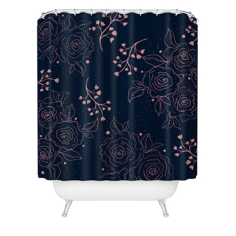 RosebudStudio Roses for You Shower Curtain