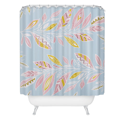 RosebudStudio Thinking about you Shower Curtain