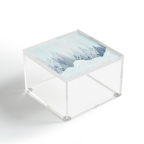 RosebudStudio Winter Mountains Acrylic Box