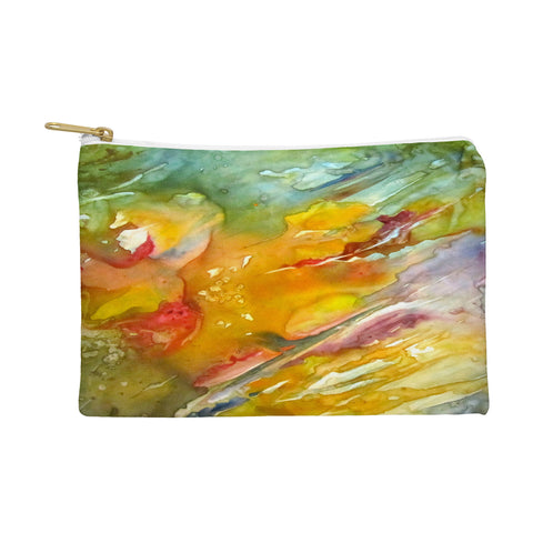 Rosie Brown Abstract 2 Pouch