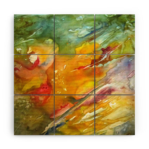 Rosie Brown Abstract 2 Wood Wall Mural