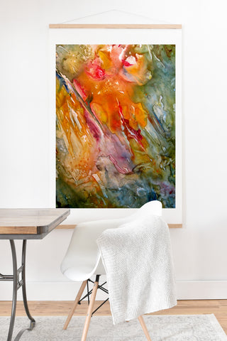 Rosie Brown Abstract 3 Art Print And Hanger