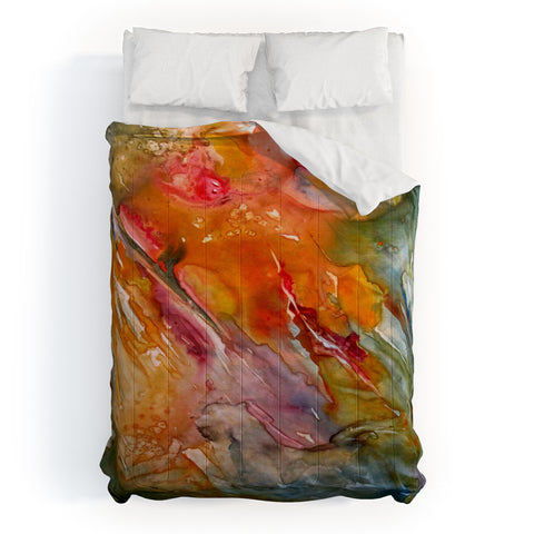 Rosie Brown Abstract 3 Comforter
