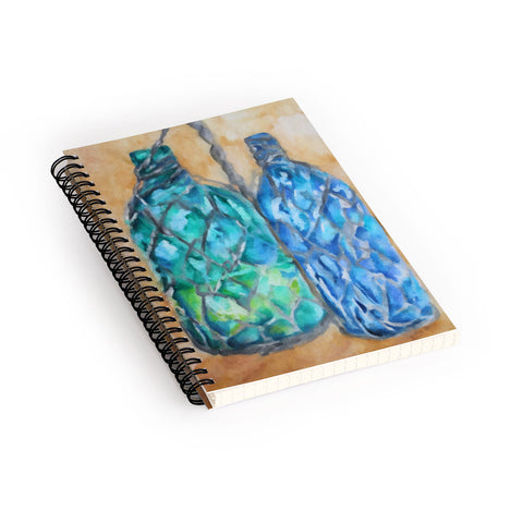 Rosie Brown Agua Fria Batik Spiral Notebook