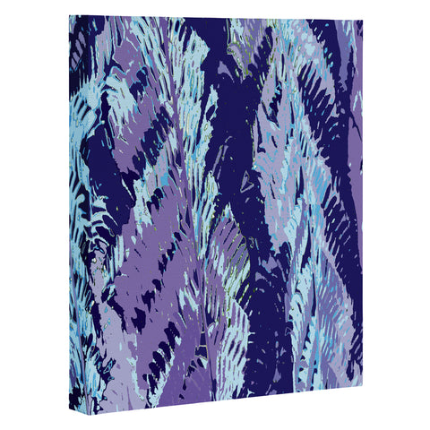 Rosie Brown Amethyst Ferns Art Canvas