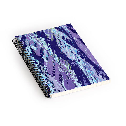 Rosie Brown Amethyst Ferns Spiral Notebook