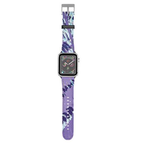 Rosie Brown Amethyst Ferns Apple Watch Band