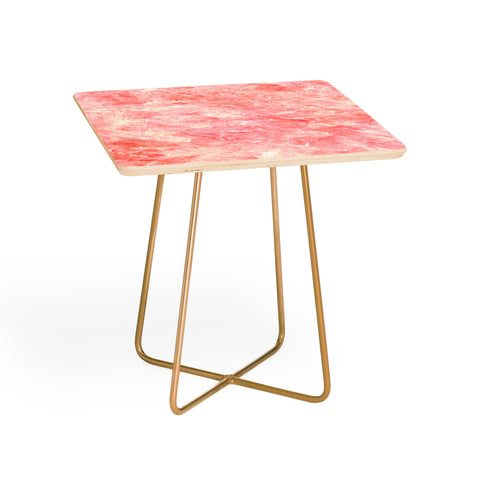 Rosie Brown Art Deco Pink Side Table