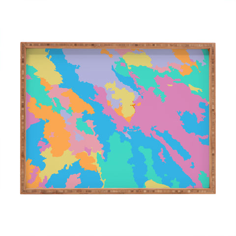 Rosie Brown Art Map Rectangular Tray