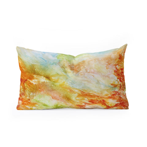 Rosie Brown Autumn Breezes Oblong Throw Pillow