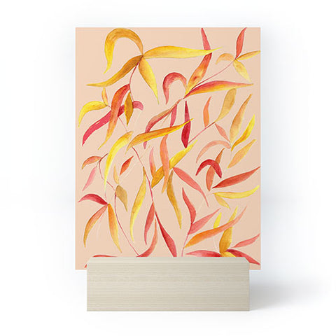 Rosie Brown Autumn Leaves Mini Art Print