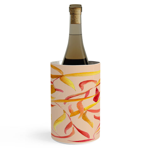 Rosie Brown Autumn Leaves Wine Chiller