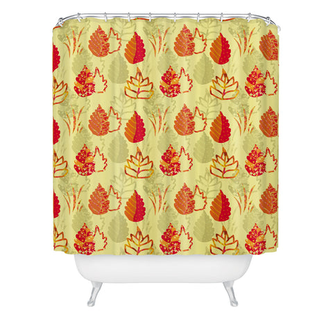 Rosie Brown Autumn Splendor Shower Curtain