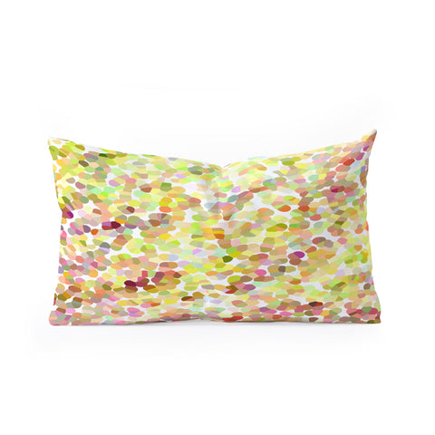 Rosie Brown Ball Pit Oblong Throw Pillow
