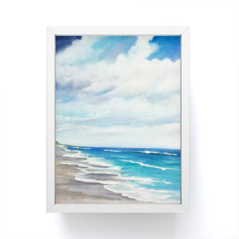 Rosie Brown Beach 1 Framed Mini Art Print