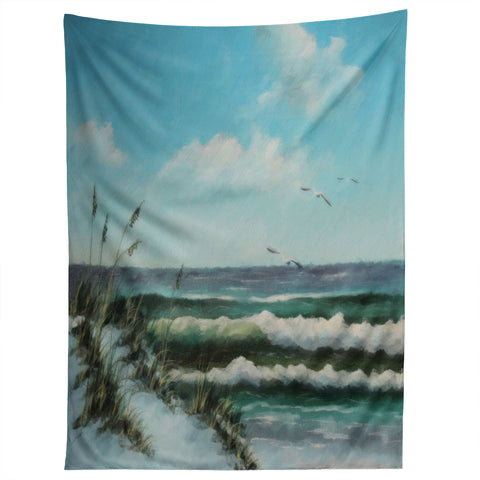 Rosie Brown Beach Dunes Tapestry
