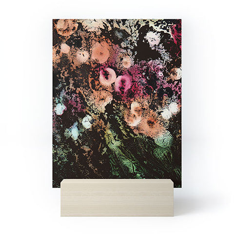 Rosie Brown Blooming Black Mini Art Print