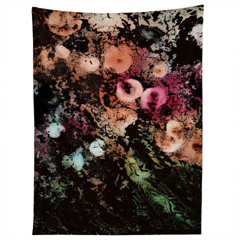 Rosie Brown Blooming Black Tapestry