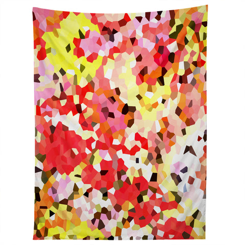 Rosie Brown Blooms Tapestry