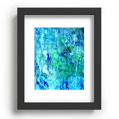 Rosie Brown Blue Grotto Recessed Framing Rectangle