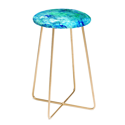 Rosie Brown Blue Grotto Counter Stool