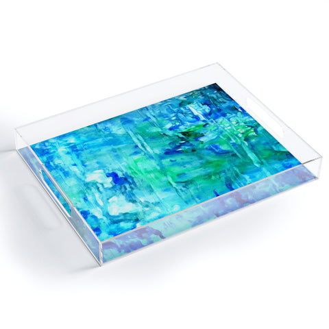 Rosie Brown Blue Grotto Acrylic Tray