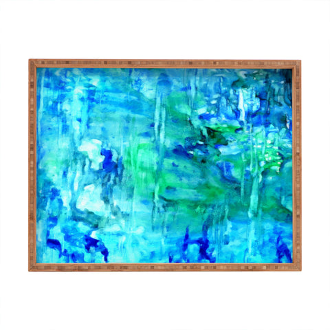 Rosie Brown Blue Grotto Rectangular Tray