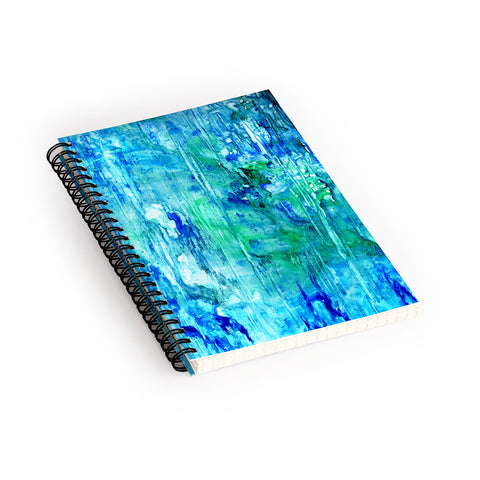 Rosie Brown Blue Grotto Spiral Notebook