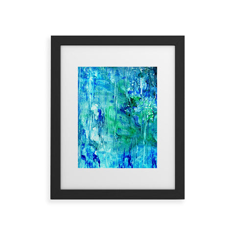 Rosie Brown Blue Grotto Framed Art Print