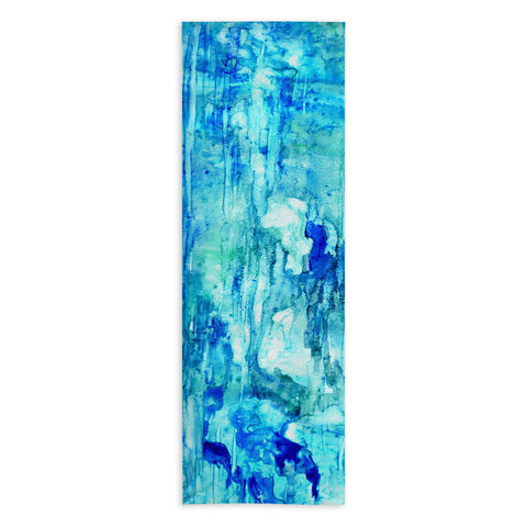 Rosie Brown Blue Grotto Yoga Towel