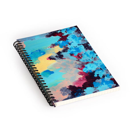 Rosie Brown Blue Ivy Spiral Notebook