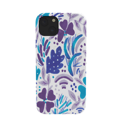 Rosie Brown Blue Spring Floral Phone Case